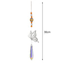 Crystal Windchimes Light Catching Hanging Pendant Light Catcher Jewelry (2)