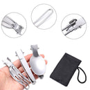 Cutlery Tableware Reusable Dinnerware Camping Trave Fork Spoon Flatware Set