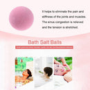20g Plants Bath Salt Ball Body Skin Ease Relax Bubble Shower Bombs (Red) Newly