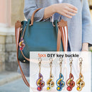 DIY Full Drills Diamond Paintng Special-shaped Musical Note Key Chains Bag Gifts