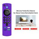 Remote Control Protective Case Cover for Amazon Alexa Voice Remote (Purple)
