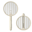 Mosquito Swatter Killer UV Night Light Foldable Flies Insect Trap (Beige) Newly