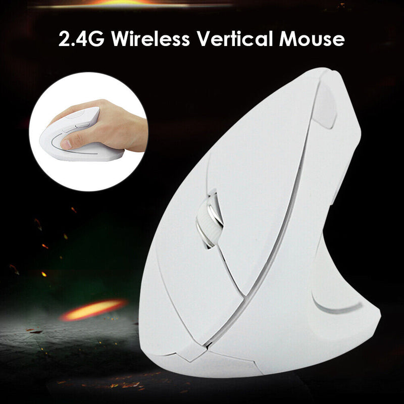 2.4GHz Wireless Ergonomic Mouse 6 Button DPI Adjustable Vertical Computer Mice