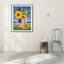 5D Diamond Painting DIY Sunflower Bouquet Full Round Drill Art