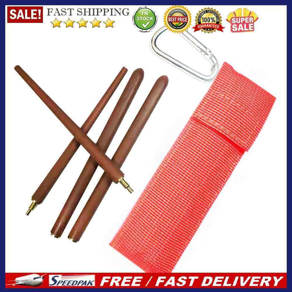Ebony/Mahogany Wooden Folding Chopsticks Outdoor Portable Foldable Tablewar