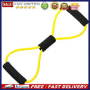 8 Word Yoga Fitness Chest Expander Rope Rubber Elastic Band for Sports Exerci
