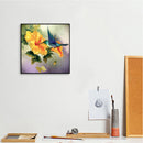 Hummingbirds Gather Honey 20X20cm Oil Paint By Numbers Picture DIY Painting