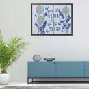 5D Diamond Painting DIY Flower Letters Partial Special Shape Drill (X062) Newly