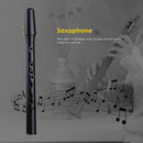 Mini Bb Saxophone Alto Mouthpiece Pocket Sax with 5 Reeds Woodwind Instrume