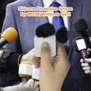 3pcs Silicone Protective Case for RODE Wireless Go II Microphone (White) Newly