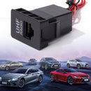 Dashboard Switch Panel RJ45 UHF Radio Pass Through Adapter Mic Socket Conne