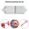 Diamond Painting Bead Sorting Tray Stackable Rhinestone Plate (1pc White) Newly