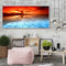 80x40cm 5D DIY Diamond Painting Waves Full Round Drill Wall Picture Home Decor