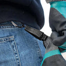 9pcs Glove Grabber Clamp Catcher Safety Working Clip Holder Hanger (Black)