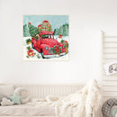 5D Christmas Car Diamond Painting Round Drill Rhinestone Picture Craft for Gift