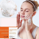 Orange Whitening Facial Soap Handmade Bleaching Face S7S4 S4O6