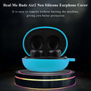 Soft Silicone Wireless Earphone Cover for Realme Buds Air2 Neo (Sky Blue) Newly