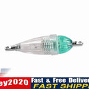 Mini LED Deep Drop Underwater Fishing Squid Fish Lure Light Green  Newly