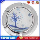 5pcs Flower Tree Foldable Hook Holder Handbag  Portable Hanger(E)