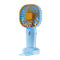 #A 3 Modes Adjustable Handheld Fan with Base Desktop Fan for Outdoor Travel Camp