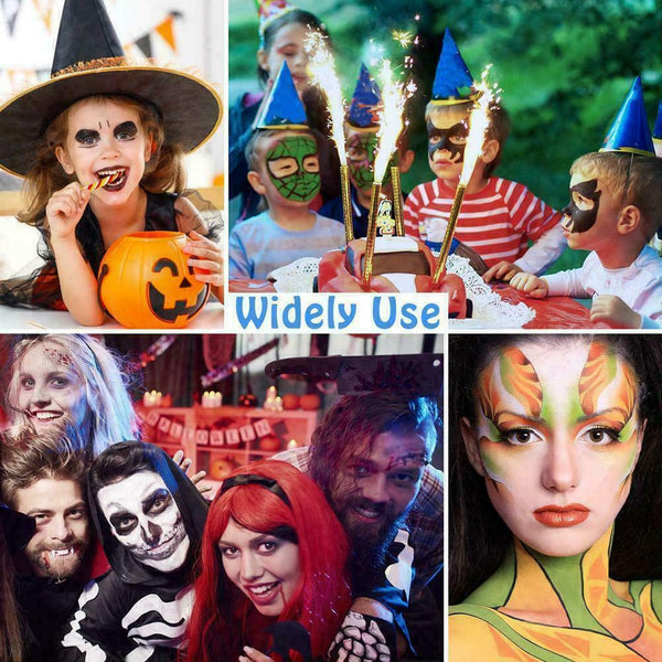8 Colors Body Paint Oil Painting Art Make Up Halloween DIY 2021 1Y6U Decor B5U9