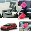 1xCar Wash Washing Microfiber Chenille Mitt Auto Cleaning Dust Glove Washer Q7O7
