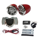 Waterproof Motorcycle Bluetooth Audio System Stereo Speakers Radio USB Char