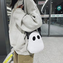 Fashion Shoulder Bag Lovely Fun Devil Crossbody Handbags Zipper for Daily Street