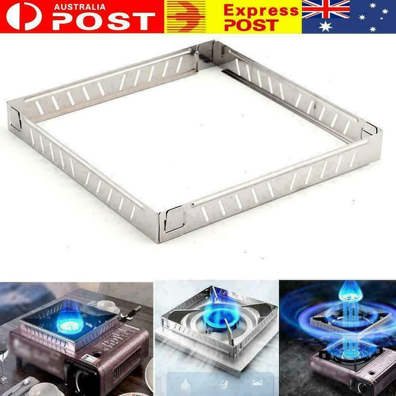 Outdoor Gas Stove Wind Screen Foldable Wind Steel Burner T2B6 P3V4 K7F0 E6B4