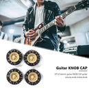 4pcs EPI LP Electric Guitar Volume Tone Knobs Guitar Speed Control Knob (A)