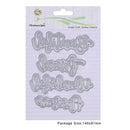 4pcs Metal DIY Embossing Cutting Dies Stencil Card for Scrapbooking Album