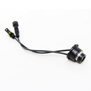 2pcs HID Xenon Light Wire Harness Holder Socket D2S D4S to AMP Ballast Adapter