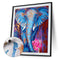 Animal Oil Paint By Numbers Kit DIY Frameless Drawing Picture for Adults Decor
