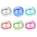 Reusable Water Fight Splash Ball Toys for Party Beach Backyard*12