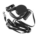 Automatic Retractable LED Pet Dog Leash with Garbage Bag Walking Traction R