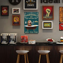 Metal Tin Sign Plaque Dog Animal Home Decor Living Room Iron Art Posters