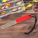 Diamond Fishing Hook Hone Fishhook Sharpening Grinding Fishing Tackle Tools