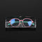 Transparent Women Portable Glasses Box Plastic Glasses Holder Eyeglasses Case