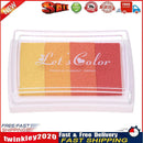 4 Colors Gradient Inkpad DIY Stamp Colored Ink Pad Printing Stationery(3) Newly