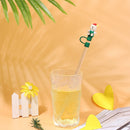 Reusable Straw Tips Cover Silicone Straw Plug Drinking Dust Cap Cup Accessories