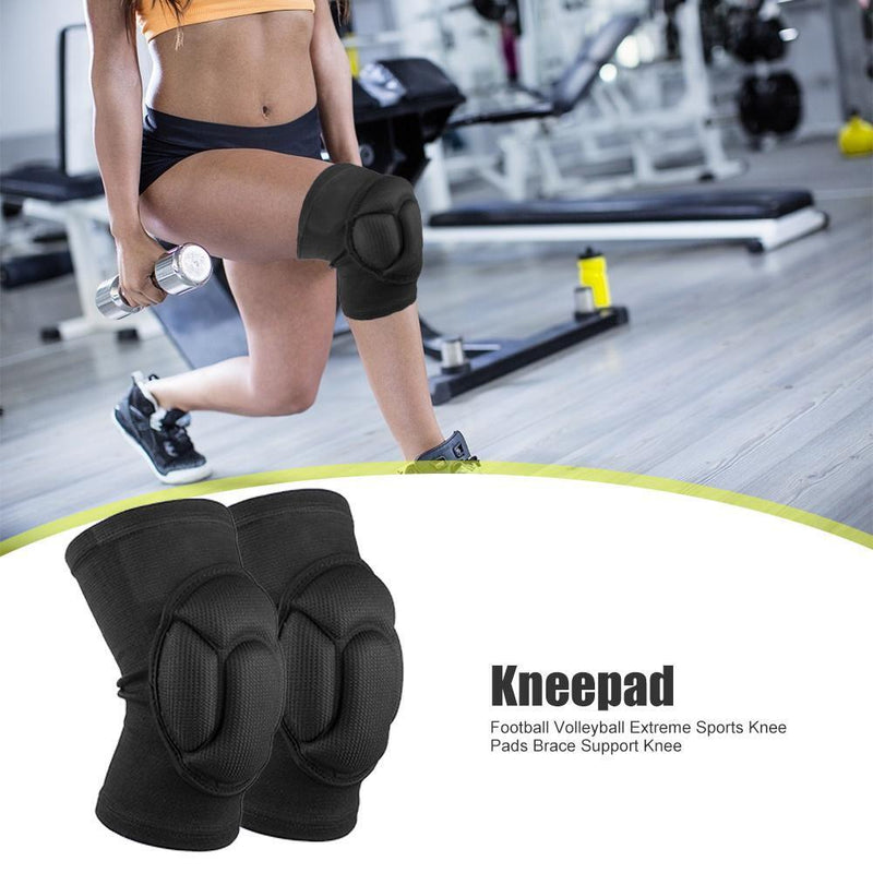 2x Sponge Volleyball Extreme Sports Knee Pad Brace Thickened Knee Protector
