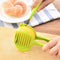 Plastic Potato Tomato Slicer Kitchen Slice Assistant Fruit Cutting Holder
