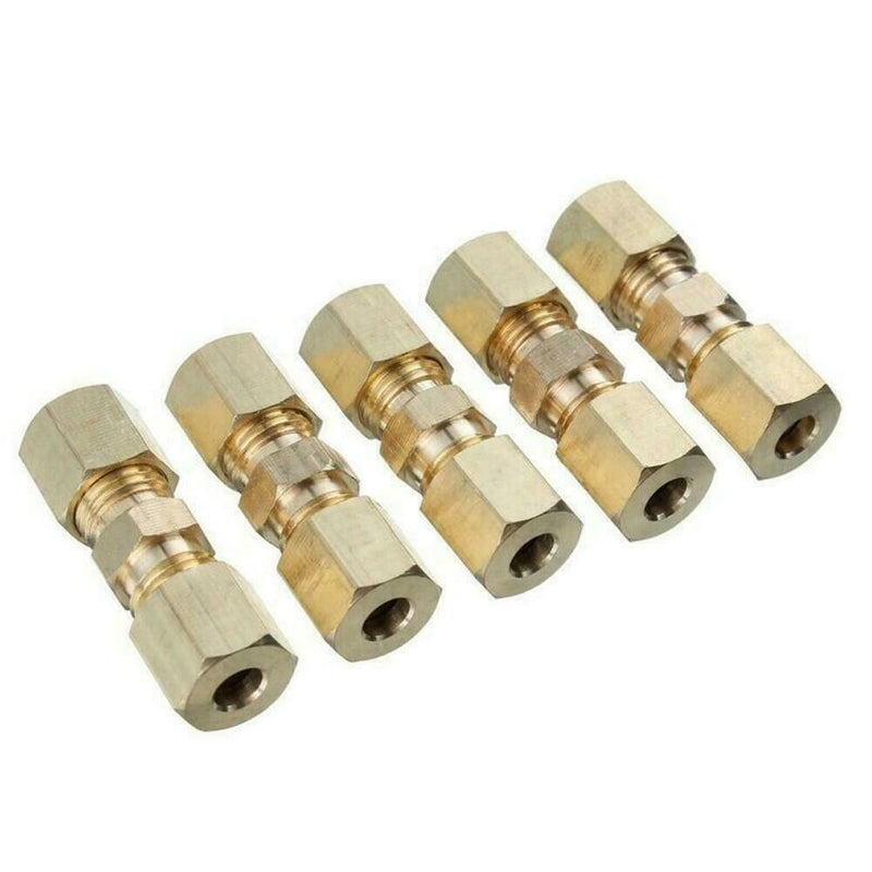 Brake Lines Union Auto Brass Replacement Compression Connector Durable Q7O3
