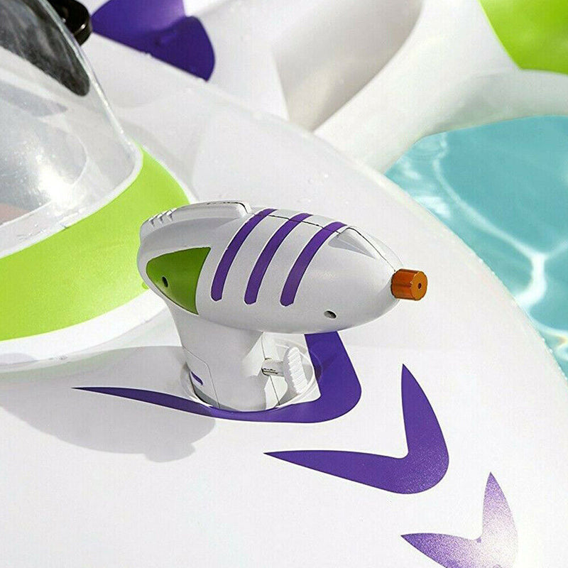 Inflatable Water Jet Swimming Rings Kid Floating Pool Beach Air Cushion Bed