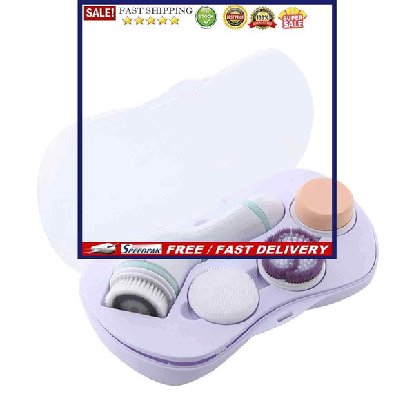 5 in 1 Facial Cleansing Brush Electric Facial for Cleansing Removing Blackh