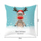 Christmas Elk Pillowcase Sofa Bed Home Living Room Linen Pillow Cover 45x45cm