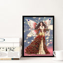 5D DIY Special Shaped Diamond Painting Beauty Cross Stitch Kit Bedroom Decor
