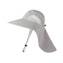 Summer Outdoor Riding Anti-UV Sun Hat Beach Sunscreen Neck Face Wide Brim Hat