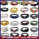 Women Girls Summer Print Bow Cross Headbands Fashion Hairbands Hair Accesso