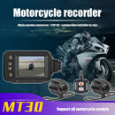 SE30 Waterproof Motorcycle Dash Cam Front+Rear DVR with G Sensor Parking Monitor